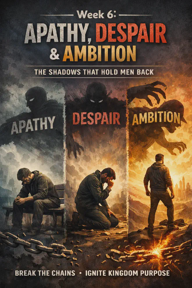 Week 6: Apathy, Despair & Ambition